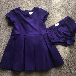 Ralph Lauren dress and bloomer